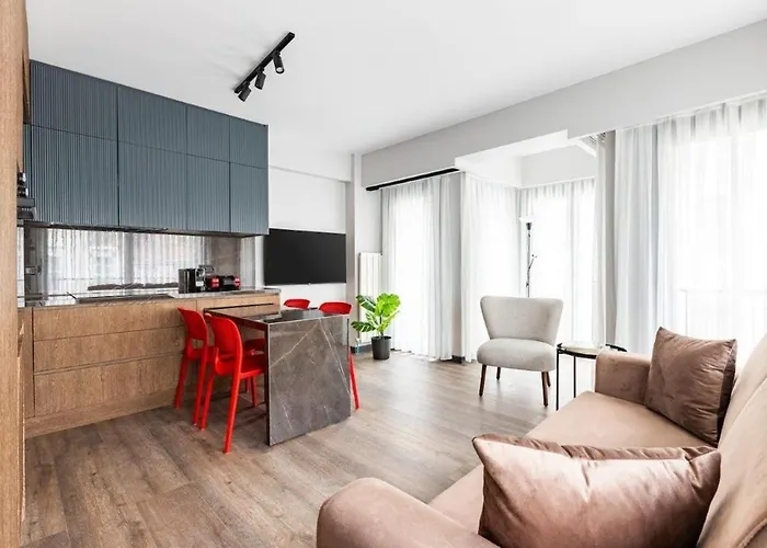 公寓 Cozy Bright Wparking 2bd1bath Home!#338 伊斯坦布尔